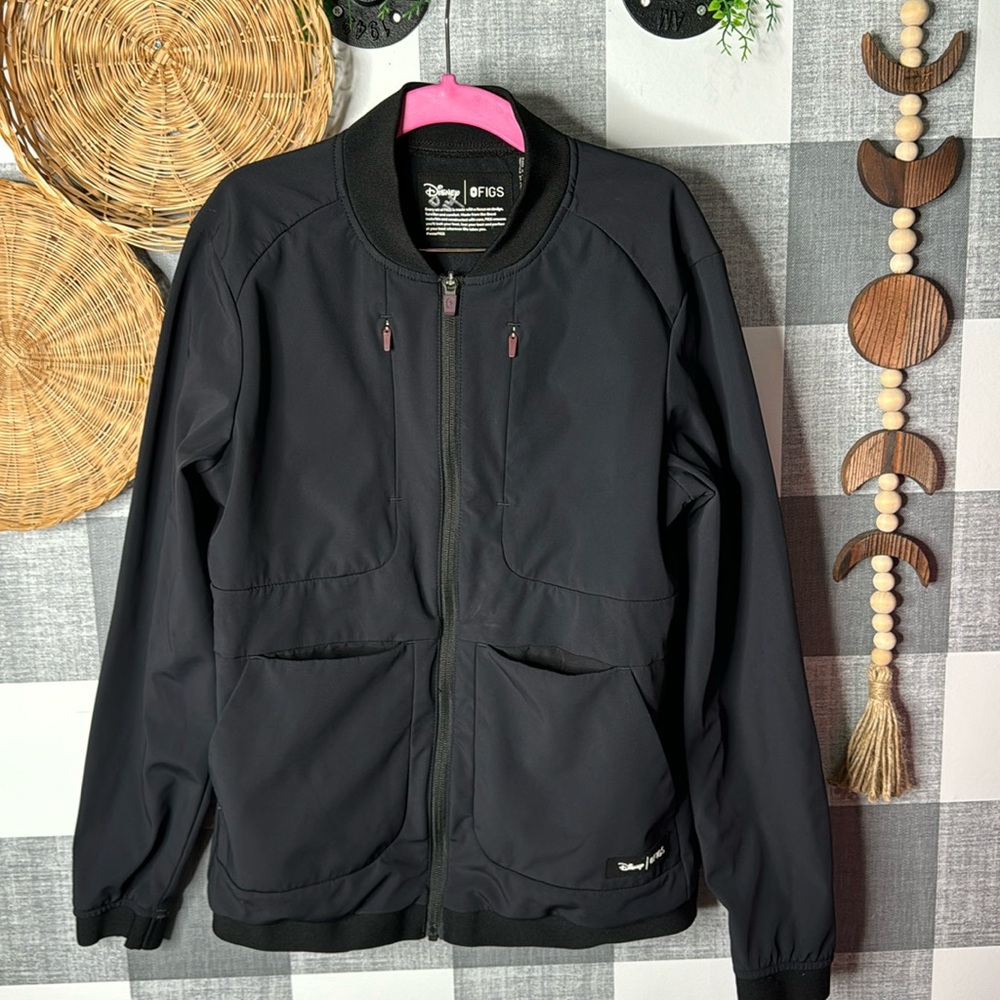 FIGS X Disney Zip Up Jacket Nurse Scrubs